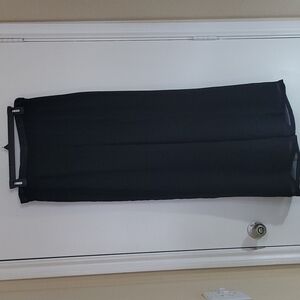 JS Collections Black Wide Leg Lined Pants Size 10